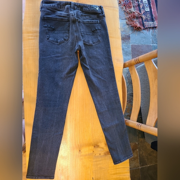 FADED Black SKINNY LEG Jeans - Picture 4 of 6